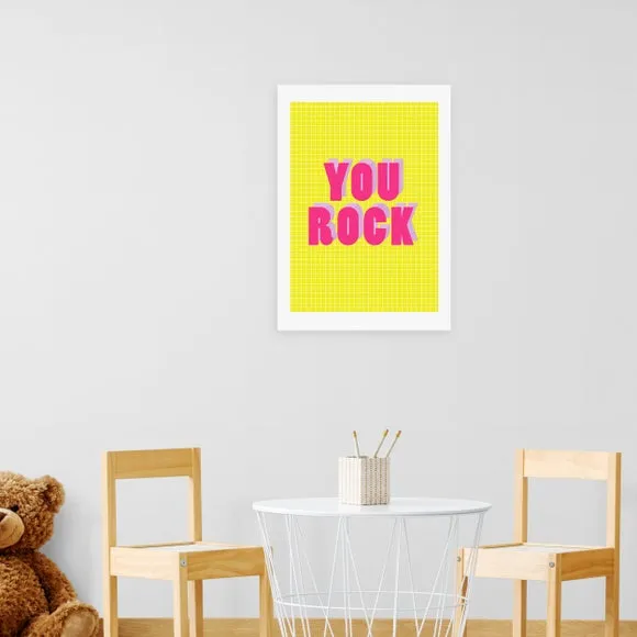 East End Prints You Rock Print 1