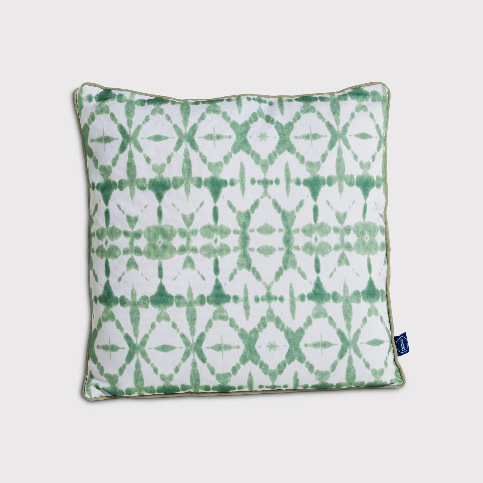 Ayda Outdoor Cushion, Square, Green | Barker & Stonehouse