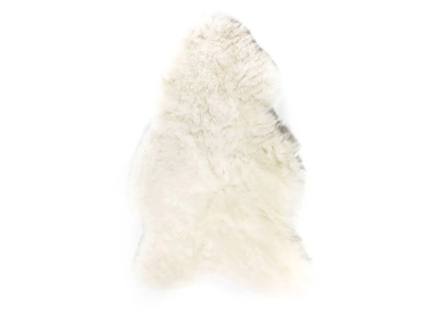 The Organic Sheep Icelandic Sheepskin Shorthaired Rug White