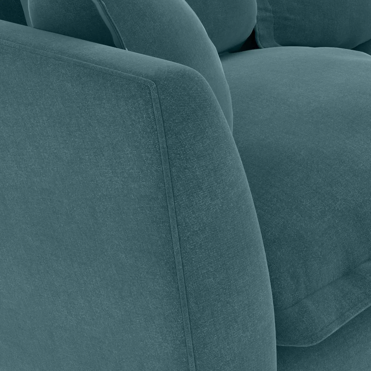 Odyssey Extra Large Split Sofa, Teal Fabric | Barker & Stonehouse 5