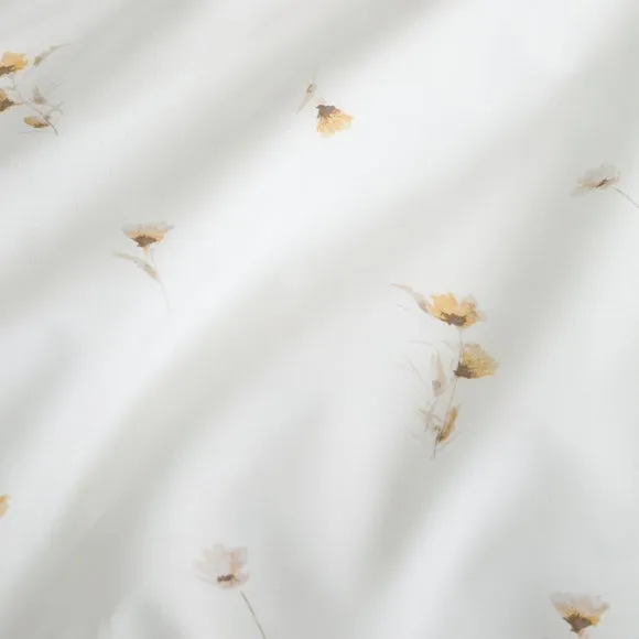 Watercoloured Floral Duvet Cover & Pillowcase Set 6