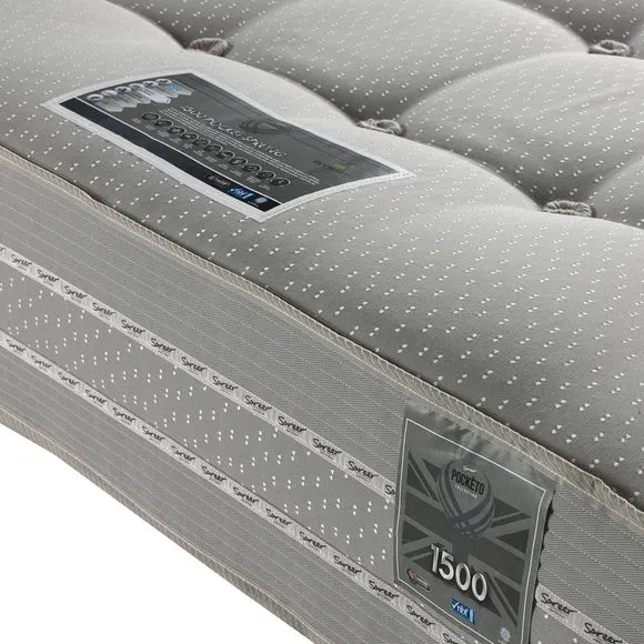 Pocketo Medium Firm 1500 Pocket Sprung Mattress 3