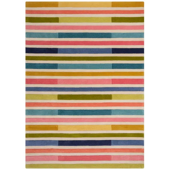 Piano Stripe Wool Rug 2