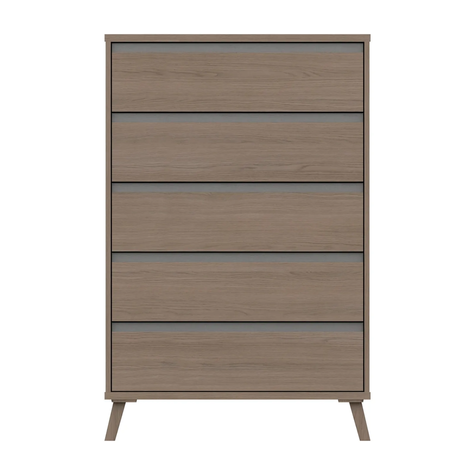 Jenson 5 Drawer Chest Grey