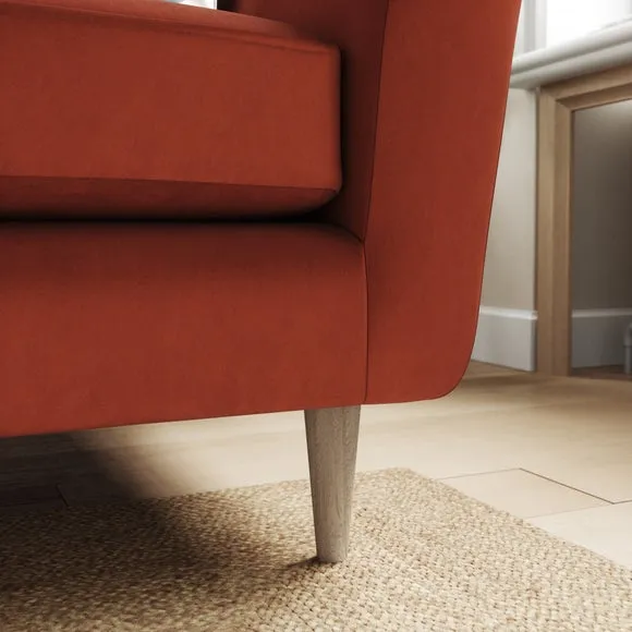 Sven Opulent Velvet Snuggle Chair 4