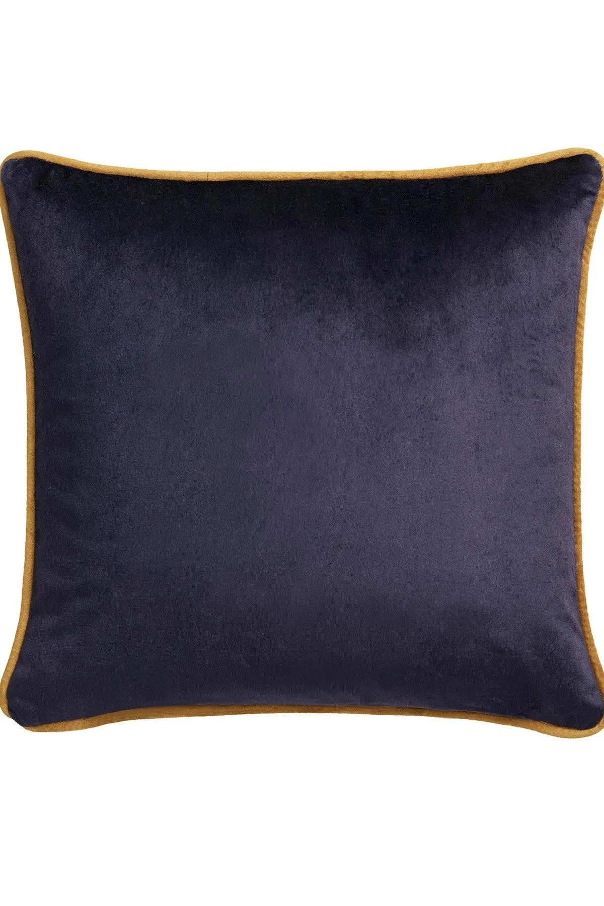 Laurence Llewelyn-Bowen 'Down the Dilly' Soft Touch Velvet Filled Cushion in Mustard 4