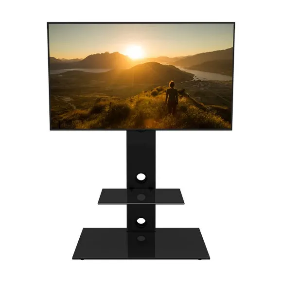 Lesina Pedestal TV Unit with Shelf for TVs up to 65" 4