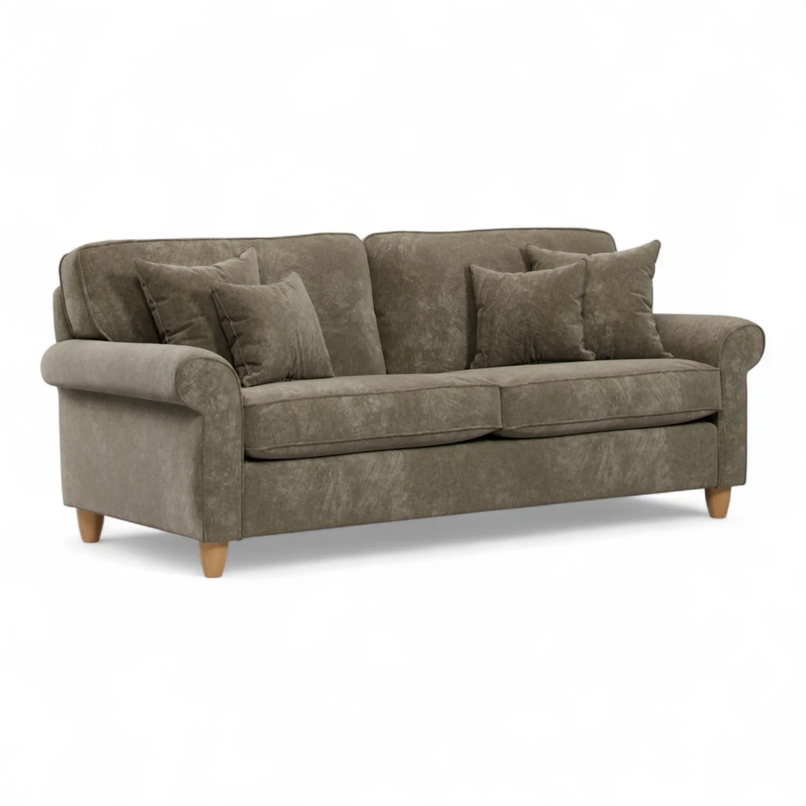 The Great Sofa Company Flora Large Sofa Glory Winter Moss in Dark Green 2