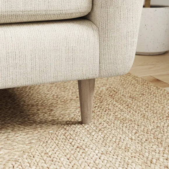 Sven Chunky Tonal Weave 4 Seater Sofa 4