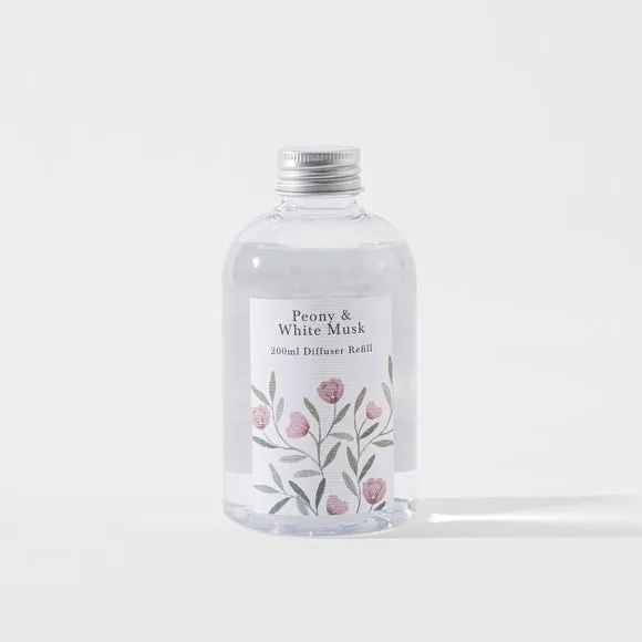 English Garden Peony & White Musk Diffuser Refill