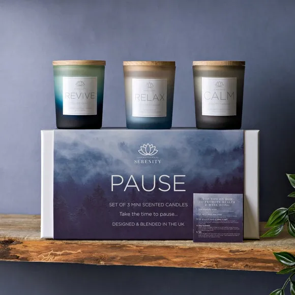 Serenity Pause Candle Gift Set