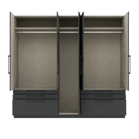 Foster 5 Door 6 Drawer Wardrobe 5