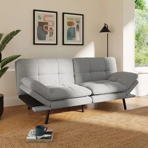 Harrison Quilted Chenille Clic Clac Sofa Bed 3