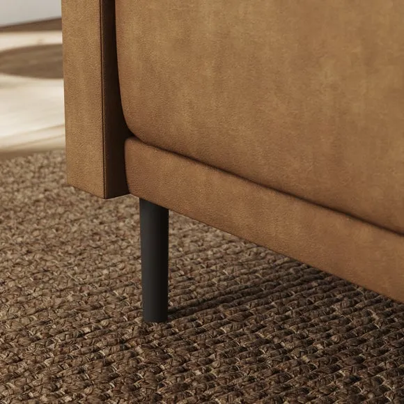 Mae Corner Dining Bench, Faux Leather 4