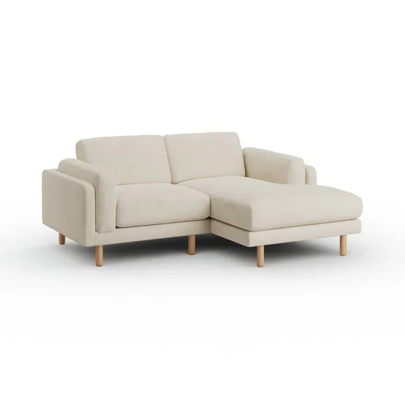 Newton Chunky Tonal Weave Corner Chaise 6