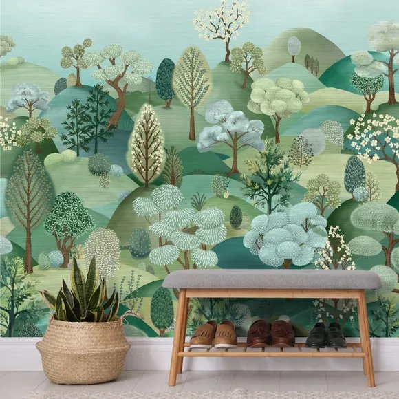 Hillside Wall Mural 3