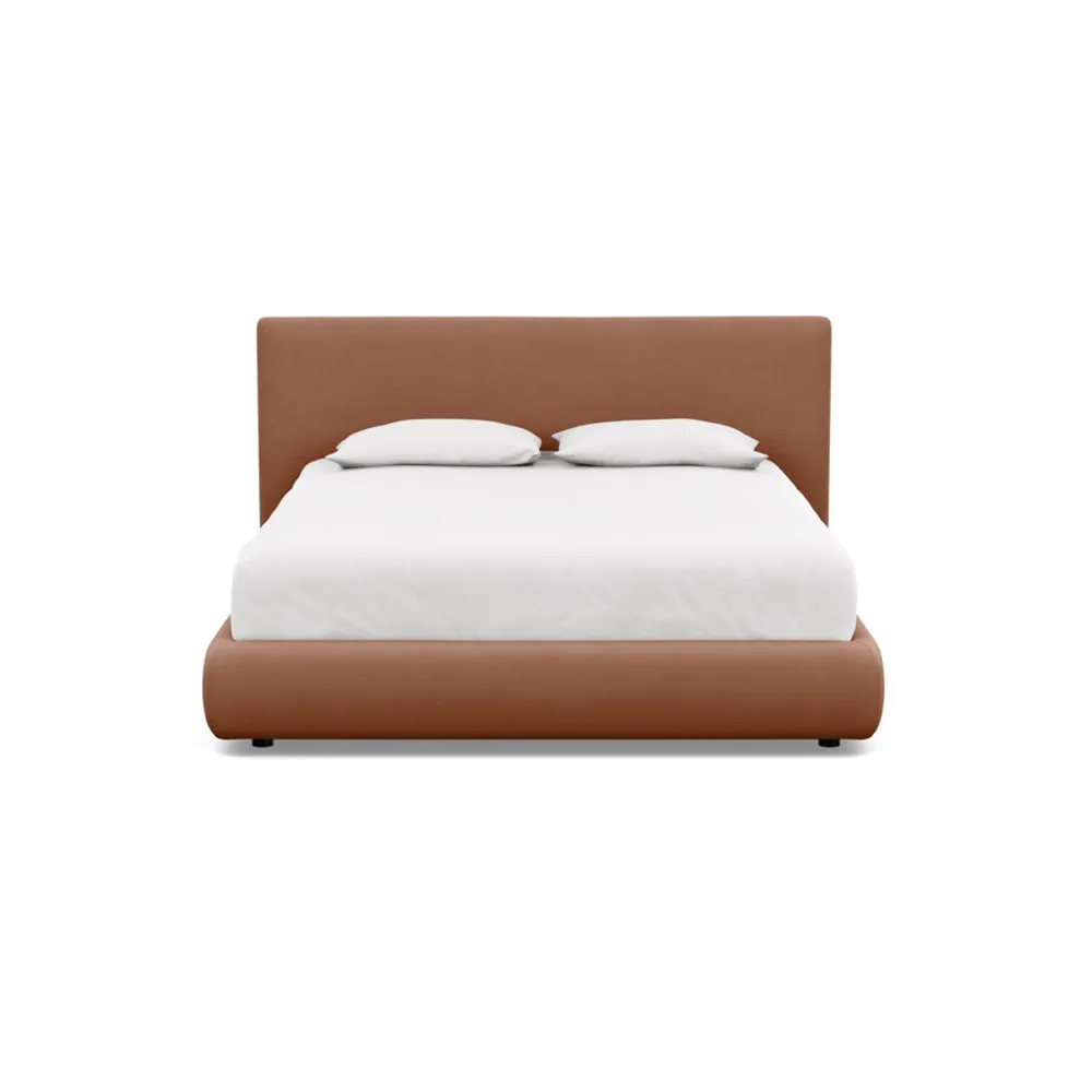 Heal's Alba Storage Bed King Siena Cotton Clay 1