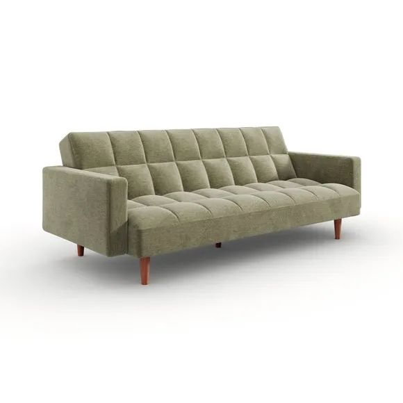Waffle Chenille Clic Clac Sofa Bed 6