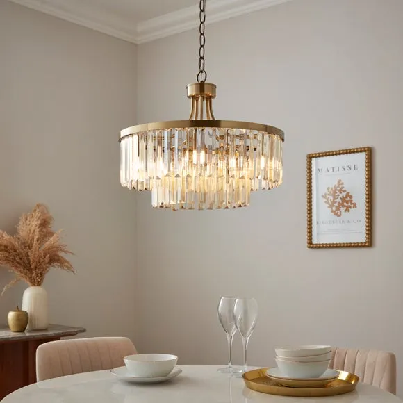 Audra 5 Light Adjustable Pendant Light