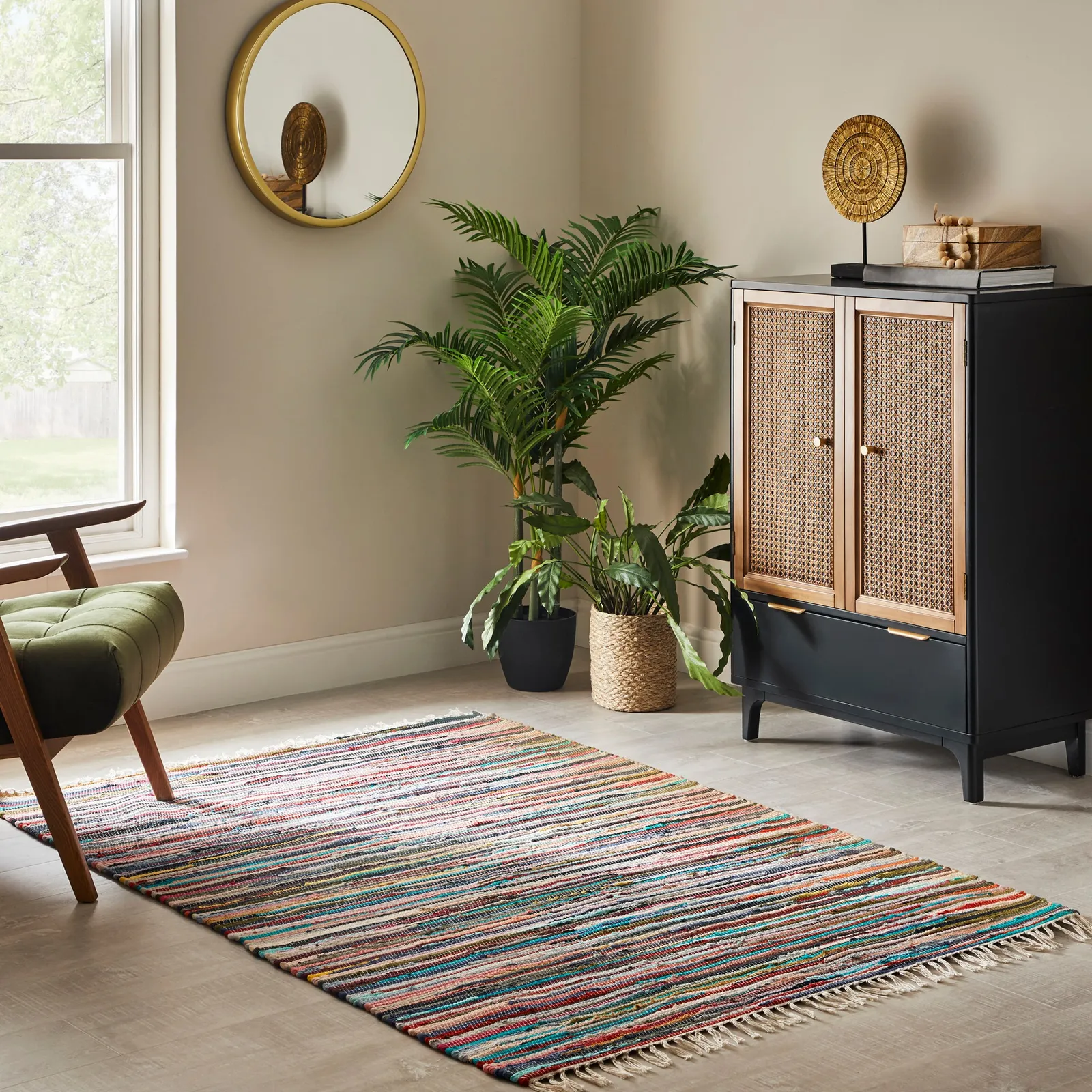 Cotton Chindi Rug Chindi Brights