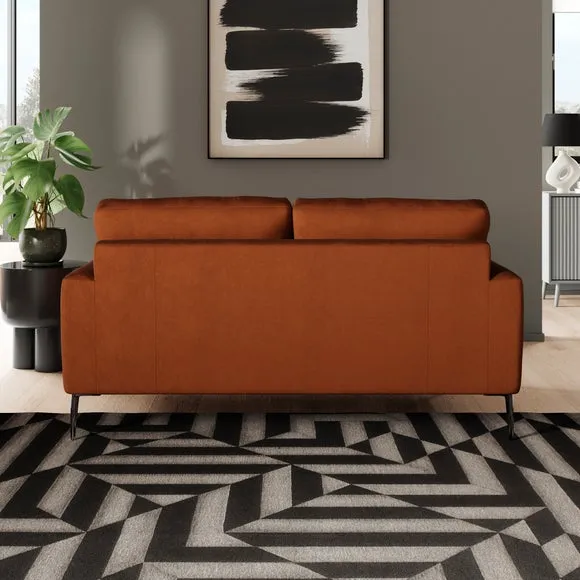 Lawson Matte Plush Velvet 2 Seater Sofa 3