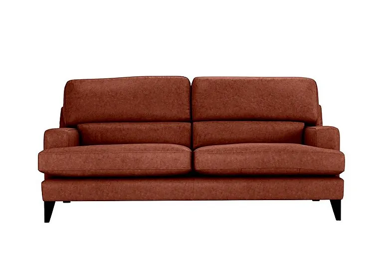 Romilly 3 Seater Fabric Foam Fill Sofa - Rusty Gate
