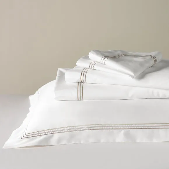 Dorma Rovello Embroidery 100% Cotton Duvet Cover & Pillowcase Set 6
