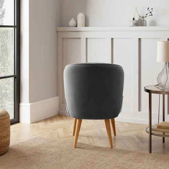 Elsie Velvet Cocktail Chair 2