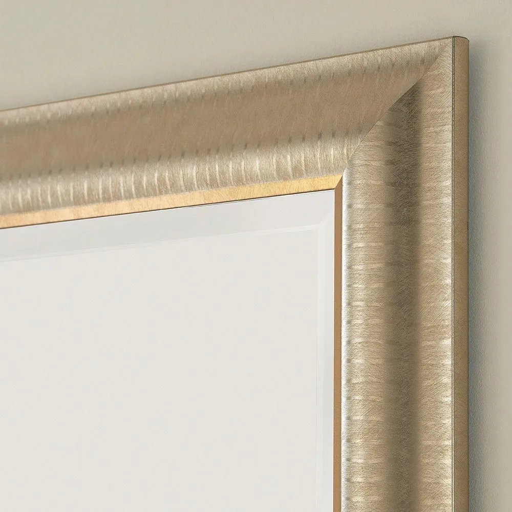Yearn Mirrors Textured Champagne Full length mirror 168.5x77cm in Gold 2