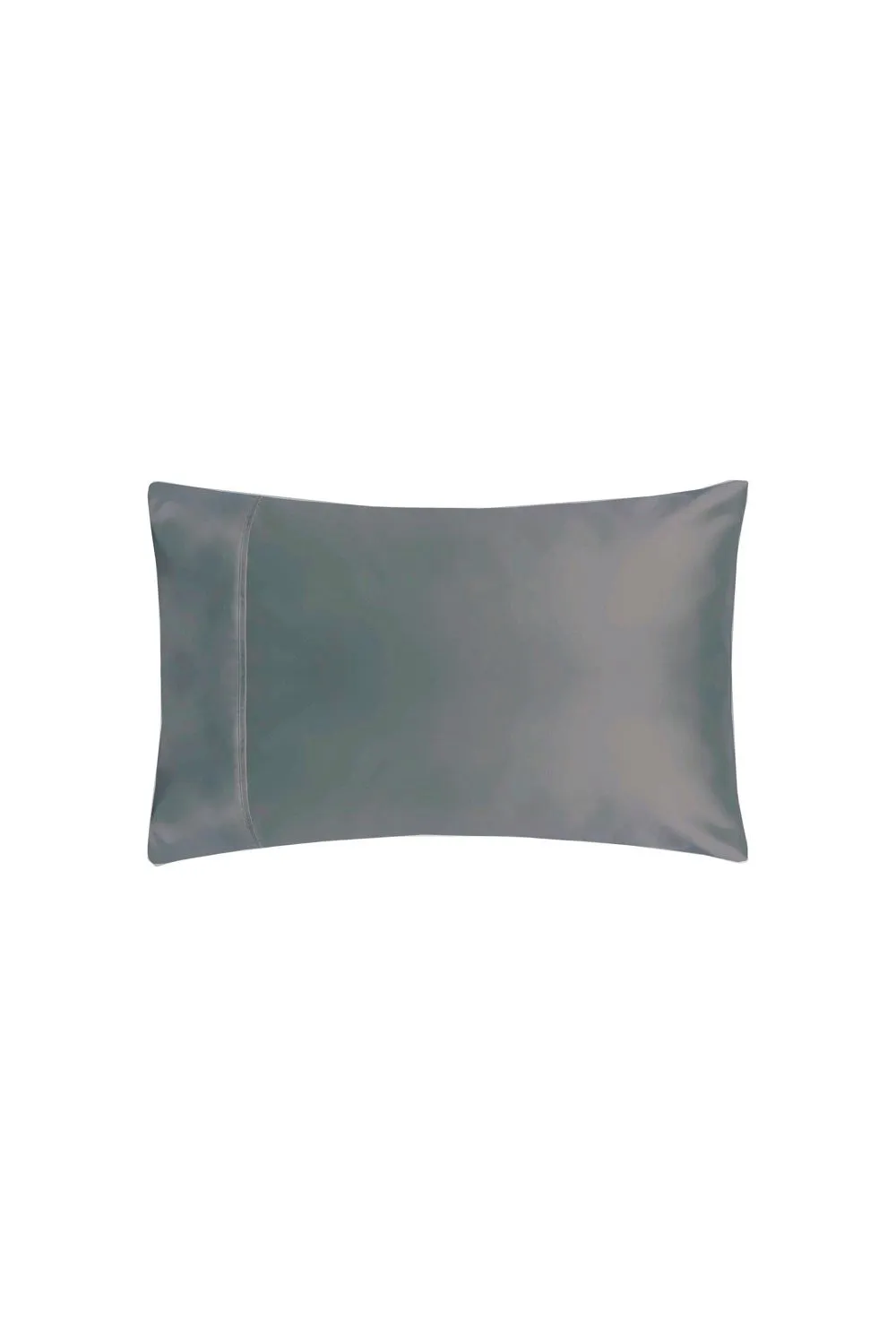 Belledorm Egyptian Cotton 200 Thread Count Housewife Pillowcase Pair in Dark Grey 1
