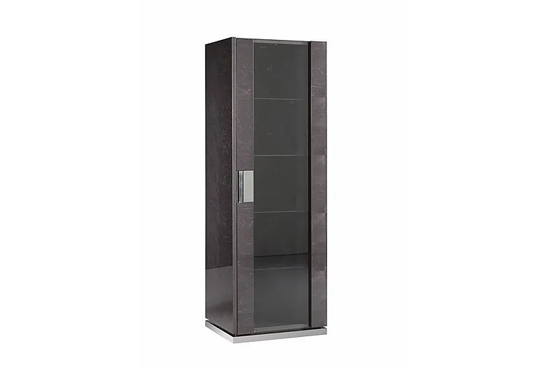 Avellino 1-Door Right Hand Facing Curio Cabinet