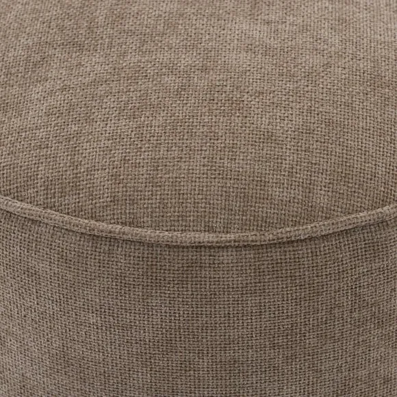 Chenille Round Pouffe 4