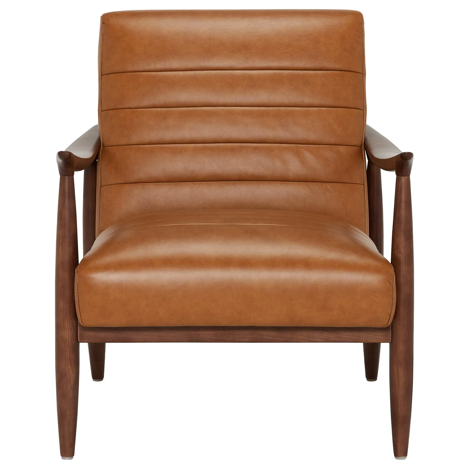 Hockney Armchair, Brown Leather | Barker & Stonehouse 3