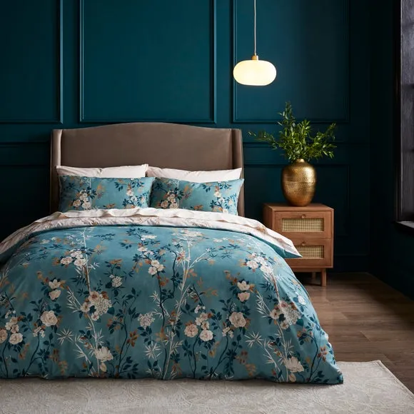 Oriental Trail Polycotton Duvet Cover & Pillowcase Set 3