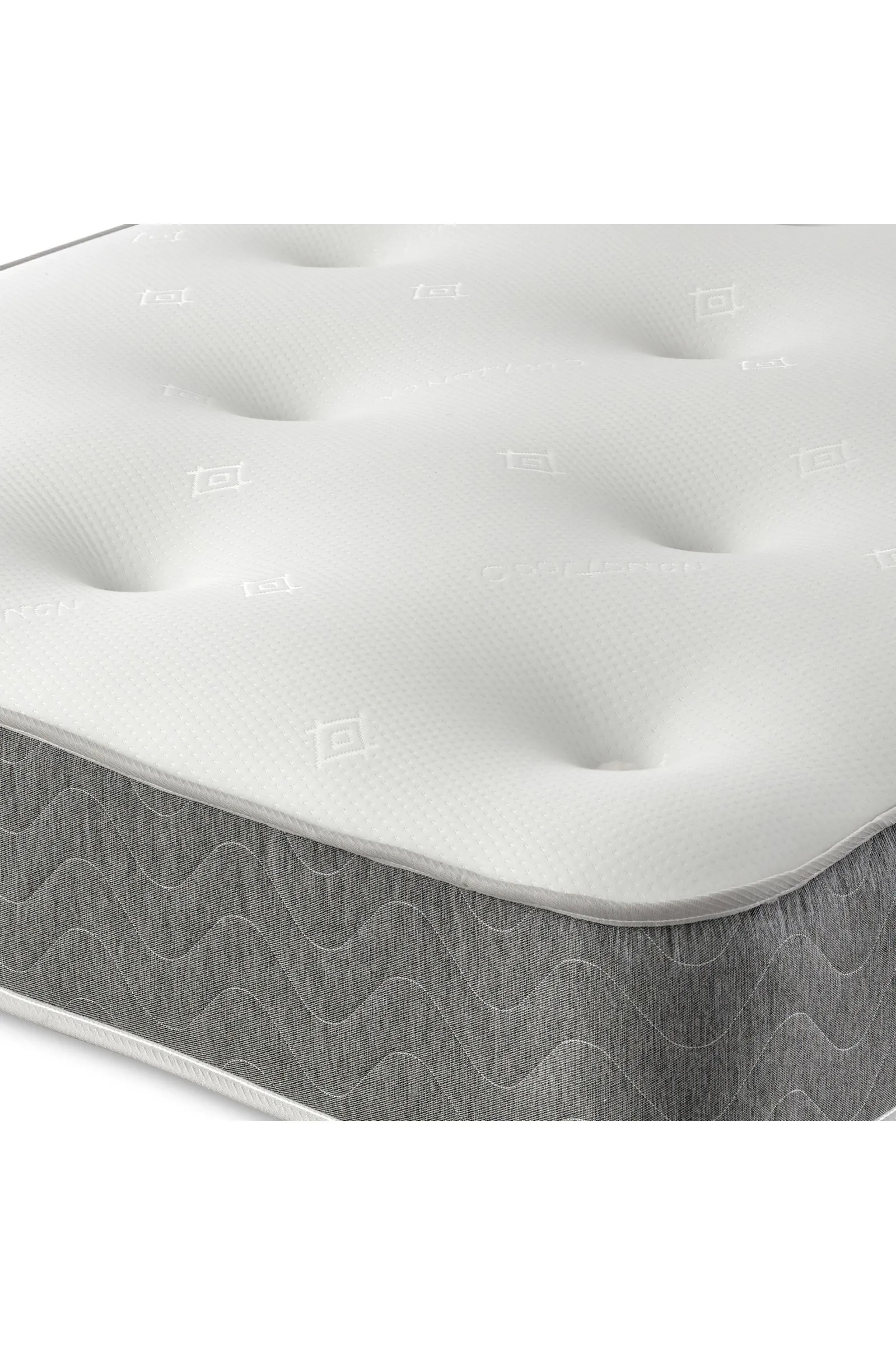 eXtreme Comfort Ltd Galaxy Memory Foam 22cm Deep Spring Tufted Mattress in Grey 5