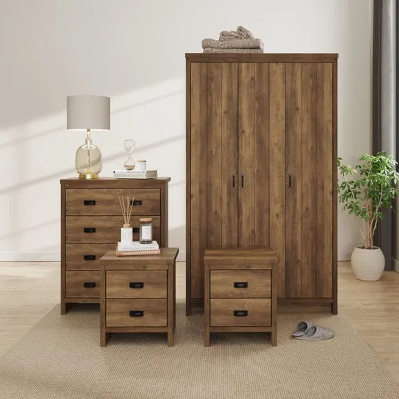 Boston 4 Piece Bedroom Furniture Set