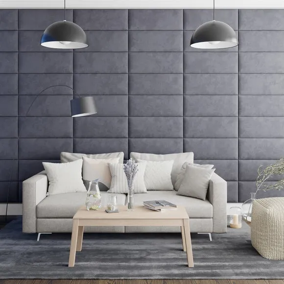 Aspire EasyMount Plush Velvet Upholstered Wall Panels 4