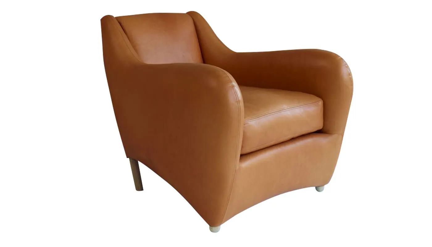 Scp Balzac Chair Utah Russet