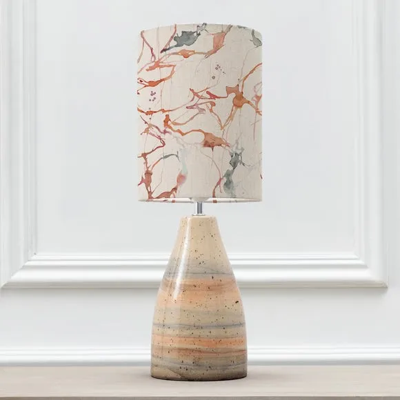 Japura Table Lamp with Carrara Shade 2