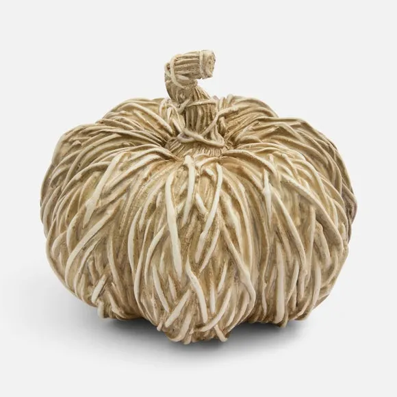 Textured Resin Pumpkin Ornament 3