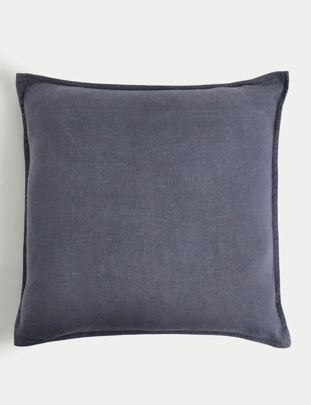 M&S Pure Linen Cushion Navy