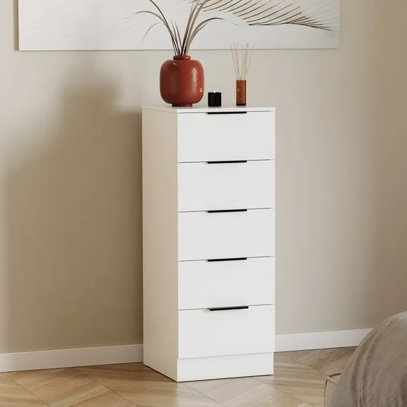Hayes 5 Drawer Narrow Chest