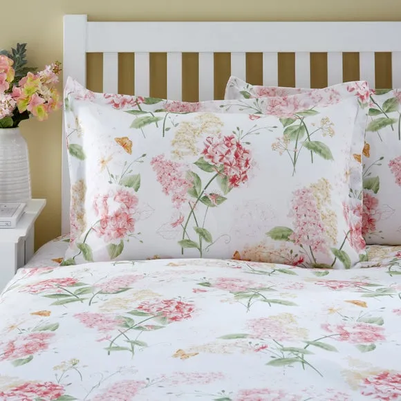 Wild Hydrangea Polycotton Oxford Pillowcase