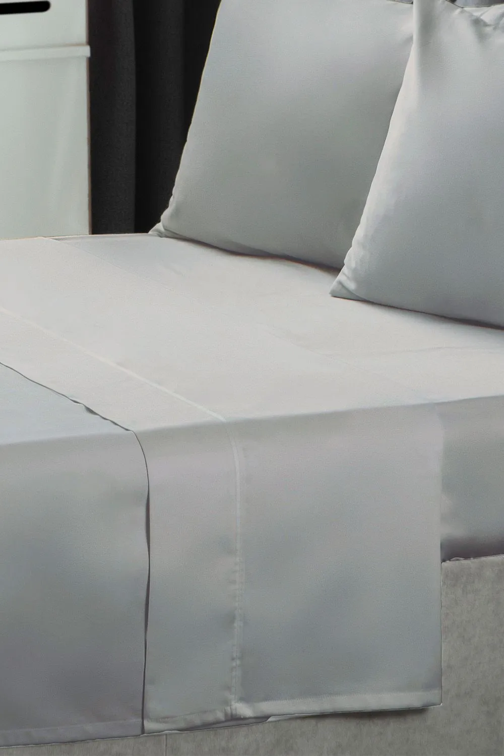 Belledorm Pima Cotton Sateen 450 Thread Count Flat Sheet in Beige 2