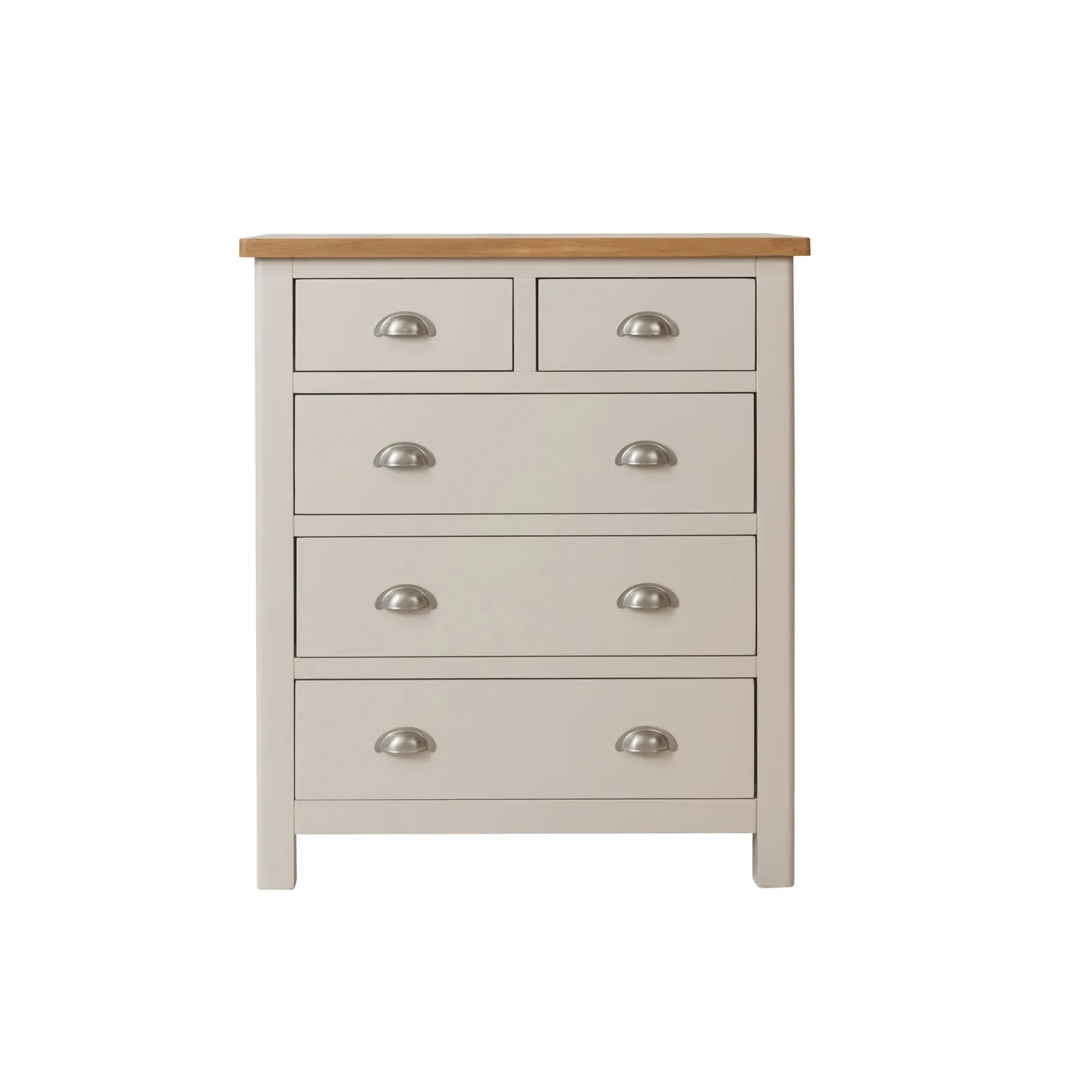 Reese 2 Over 3 Chest Grey and Brown