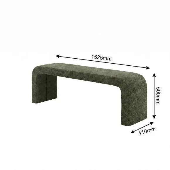 Ren Chenille Bench 4