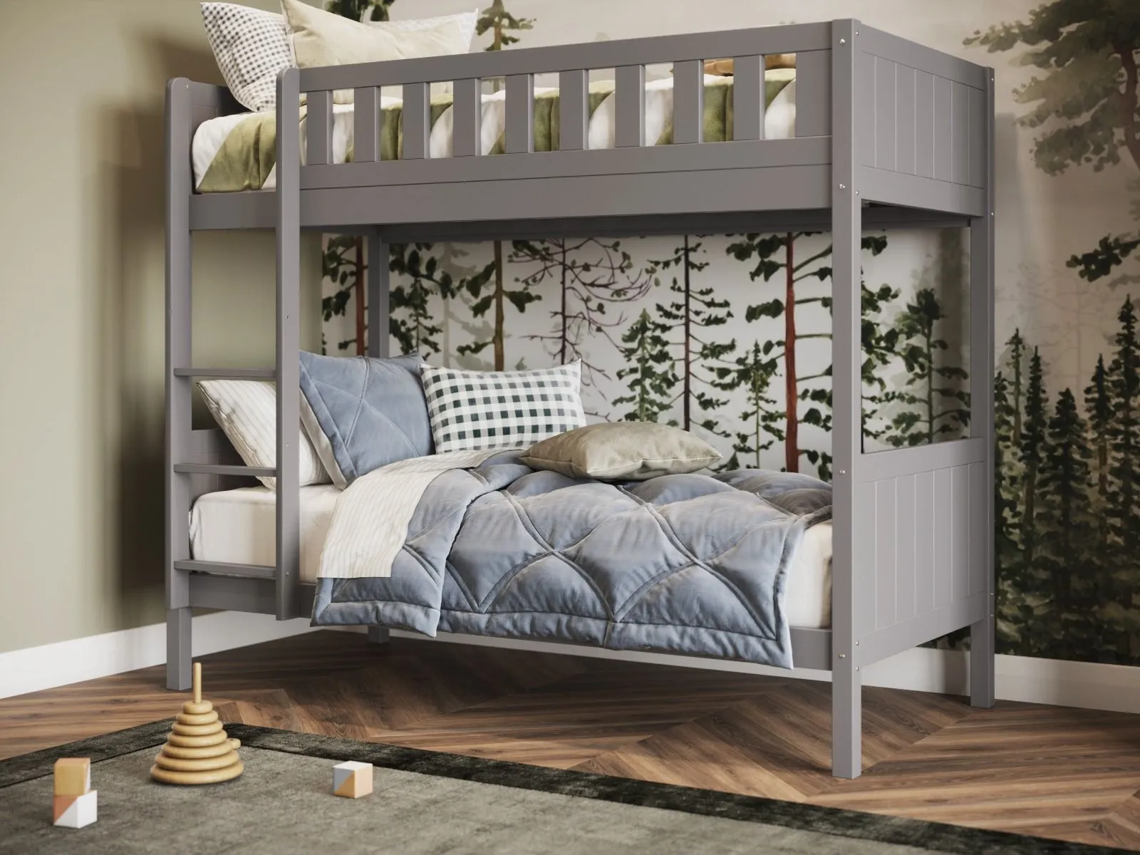 Flair Bea Shorty Bunk Bed in Grey 3