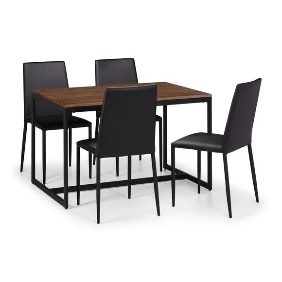 Tribeca 4 Seater Rectangular Dining Table 6
