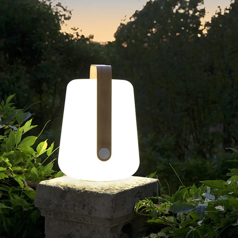 Fermob Balad LED Outdoor Table Lamp Clay Grey Large 4