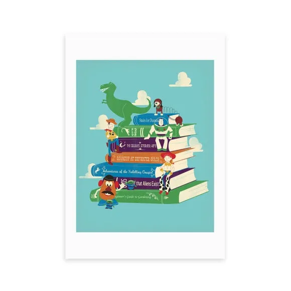 East End Prints Toy Stories Print 2